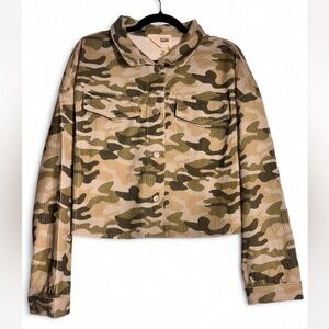 Savanna Jane Green Camouflage Jacket
